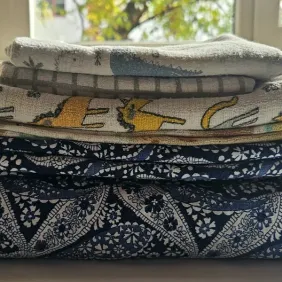 Набір бавовняних пелюшок 12 шт