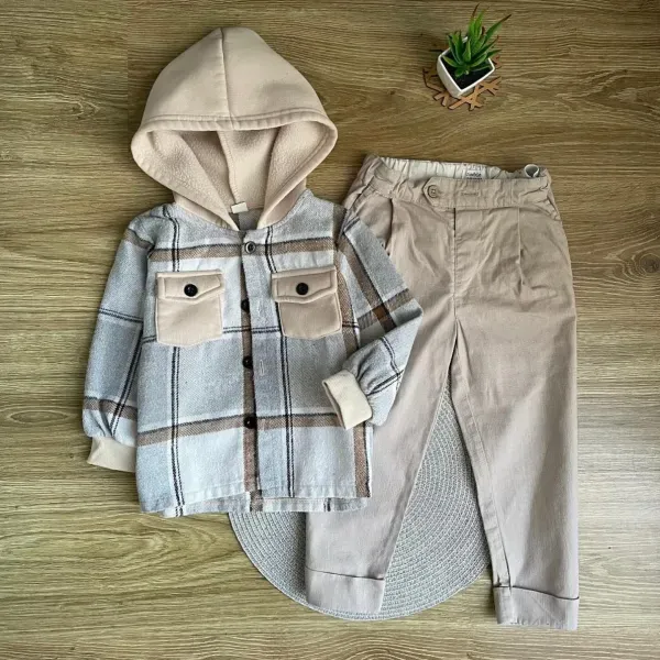 Сорочка з капюшоном і штани