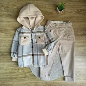 Сорочка з капюшоном і штани