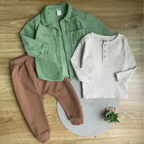 Набір з сорочки, лонга і штанів