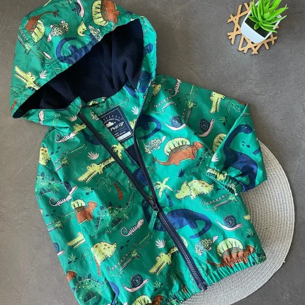 Куртка-дощовик на флісі