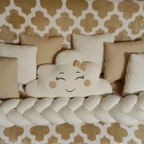 Комплект подушок-бортиків у дитяче ліжечко