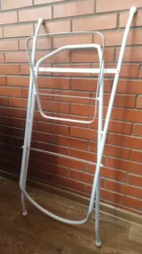 Розкладна підставка під дитячу ванну Tega біла